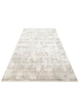 FRESCO FS 36 CREAM BEIGE XW  Yüksek Alçak Dokulu Özel Işıltılı Yüksek Kaliteli Sık Dokuma Modern Salon Halısı