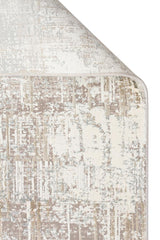 FRESCO FS 36 CREAM BEIGE XW  Yüksek Alçak Dokulu Özel Işıltılı Yüksek Kaliteli Sık Dokuma Modern Salon Halısı