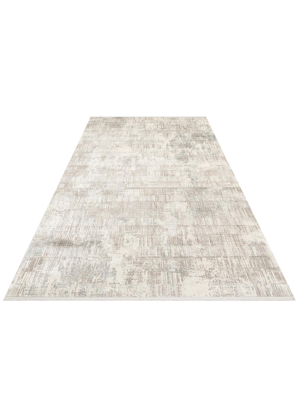 FRESCO FS 36 CREAM BEIGE XW  Yüksek Alçak Dokulu Özel Işıltılı Yüksek Kaliteli Sık Dokuma Modern Salon Halısı