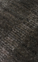 GESSI GES 01 ANTHRACITE  Özel Hav Vermeyen ve Kolay Temizlenebilir Tencel Kullanılarak El Emeği ile Özel Tezgahlarda Üretilen Modern Kara Tezgah Halısı