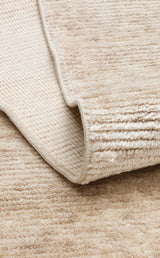 GESSI GES PLAIN BEIGE  Özel Hav Vermeyen ve Kolay Temizlenebilir Tencel Kullanılarak El Emeği ile Özel Tezgahlarda Üretilen Modern Kara Tezgah Halısı