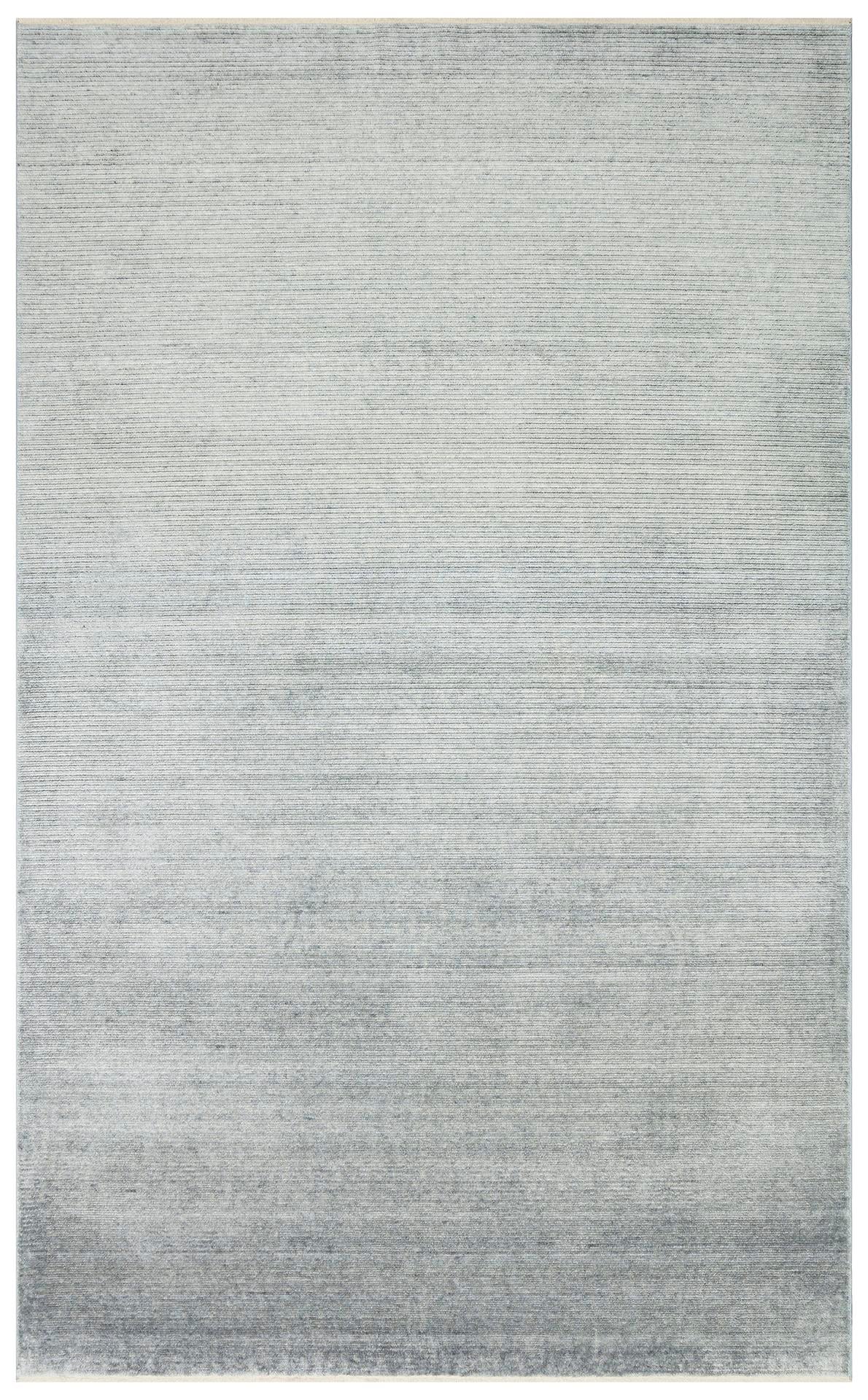 GESSI GES PLAIN SKY BLUE  Özel Hav Vermeyen ve Kolay Temizlenebilir Tencel Kullanılarak El Emeği ile Özel Tezgahlarda Üretilen Modern Kara Tezgah Halısı