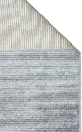 GESSI GES PLAIN SKY BLUE  Özel Hav Vermeyen ve Kolay Temizlenebilir Tencel Kullanılarak El Emeği ile Özel Tezgahlarda Üretilen Modern Kara Tezgah Halısı