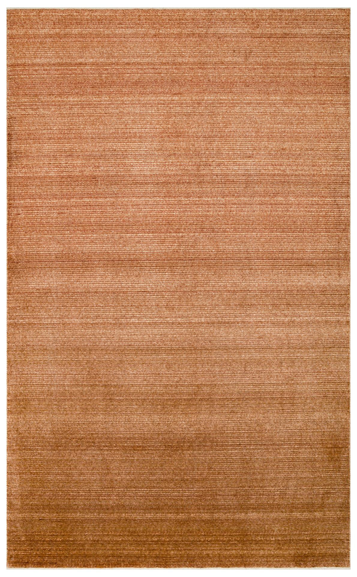 GESSI GES PLAIN TERRACOTTA  Özel Hav Vermeyen ve Kolay Temizlenebilir Tencel Kullanılarak El Emeği ile Özel Tezgahlarda Üretilen Modern Kara Tezgah Halısı