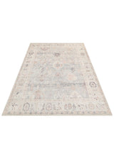 GRACE GRC 02 SKY  Pastel Tonlara Sahip Vintage Desenli Şık Halı