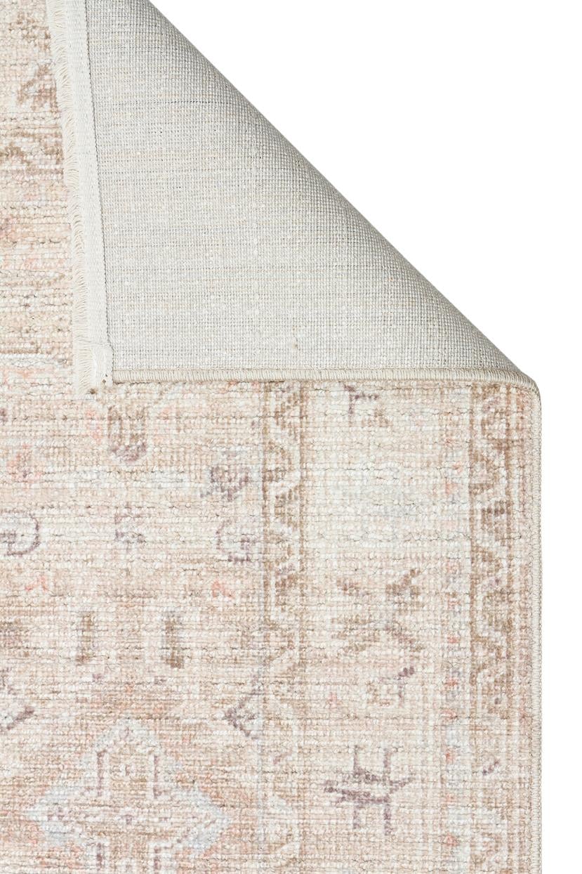 GRACE GRC 03 BEIGE  Pastel Tonlara Sahip Vintage Desenli Şık Halı