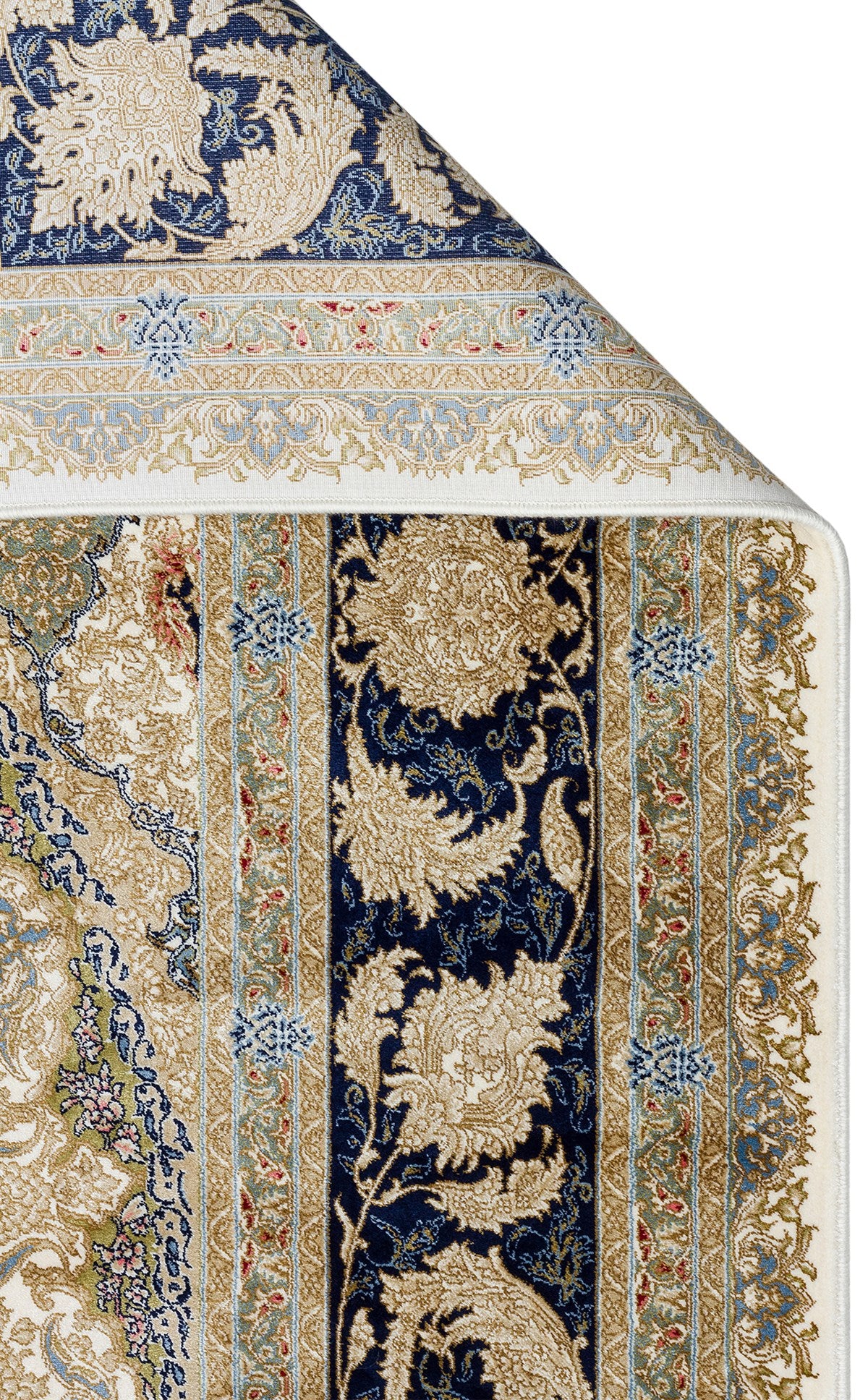 ISFAHAN ISF 04 CREAM  Klasik Desenli Yüksek Kalite Sık Dokuma Makine Halısı