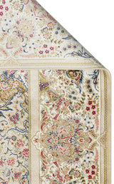 ISFAHAN ISF 06 CREAM  Klasik Desenli Yüksek Kalite Sık Dokuma Makine Halısı
