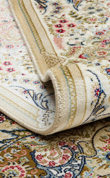 ISFAHAN ISF 06 CREAM  Klasik Desenli Yüksek Kalite Sık Dokuma Makine Halısı