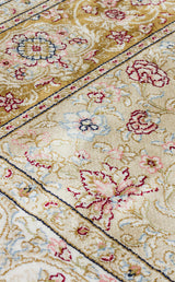 ISFAHAN SECCADE ISF SCD 01 GOLD  Klasik Desenli Yüksek Kalite Sık Dokuma Seccade