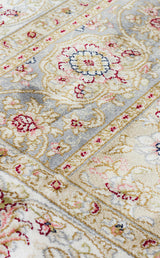 ISFAHAN SECCADE ISF SCD 01 GREY  Klasik Desenli Yüksek Kalite Sık Dokuma Seccade