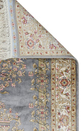 ISFAHAN SECCADE ISF SCD 01 GREY  Klasik Desenli Yüksek Kalite Sık Dokuma Seccade