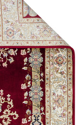 ISFAHAN SECCADE ISF SCD 01 RED  Klasik Desenli Yüksek Kalite Sık Dokuma Seccade