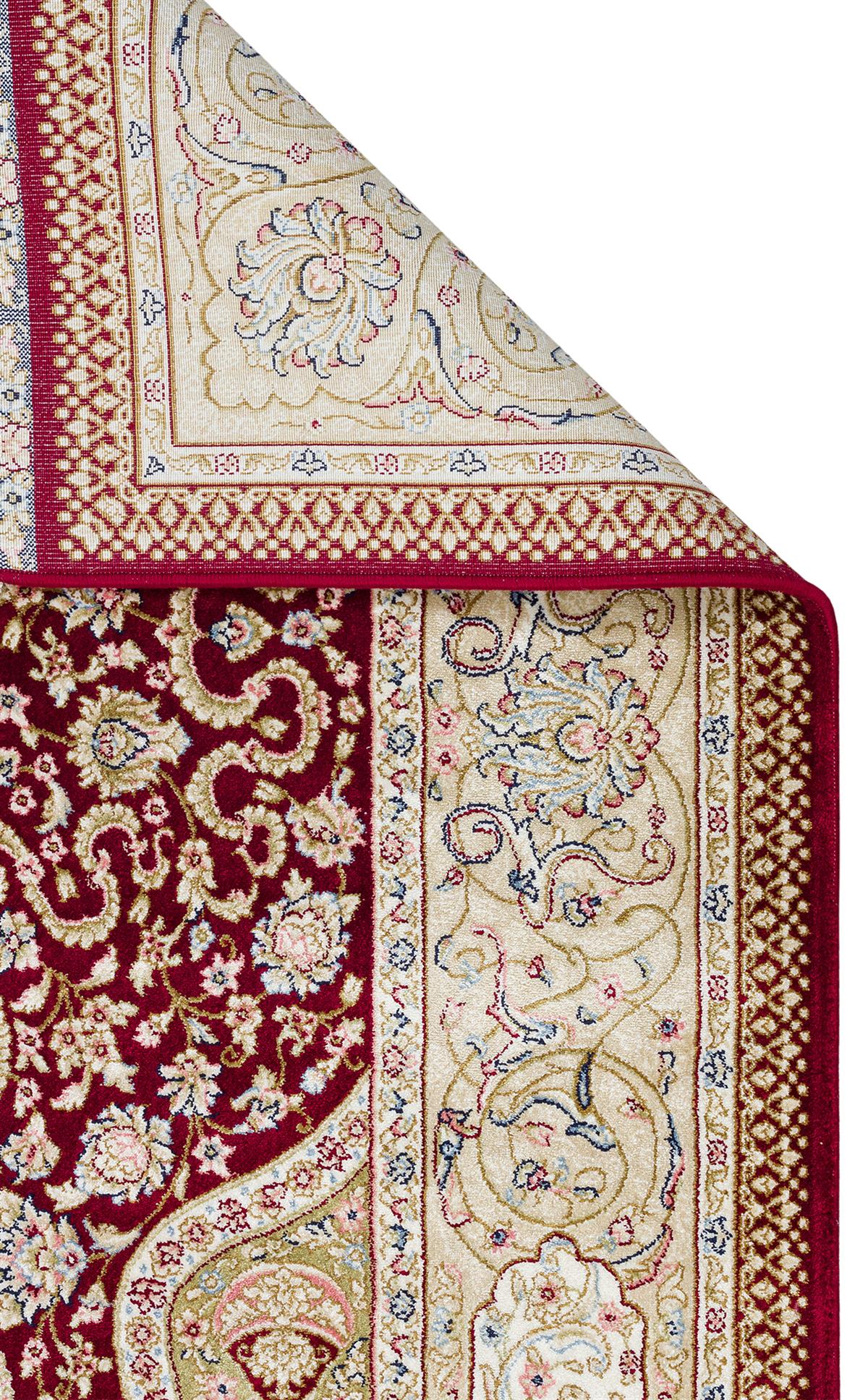 ISFAHAN SECCADE ISF SCD 02 RED  Klasik Desenli Yüksek Kalite Sık Dokuma Seccade