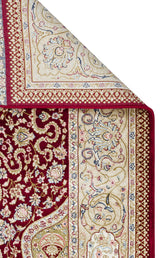 ISFAHAN SECCADE ISF SCD 02 RED  Klasik Desenli Yüksek Kalite Sık Dokuma Seccade