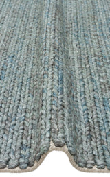 JADE BASKETWEAVE ARONA  Naturel Kazak Örgü Desenli El Dokuma Örgü Halı