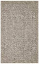 JADE BASKETWEAVE BROWN  Naturel Kazak Örgü Desenli El Dokuma Örgü Halı