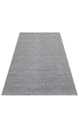 JADE BASKETWEAVE GREY  Naturel Kazak Örgü Desenli El Dokuma Örgü Halı