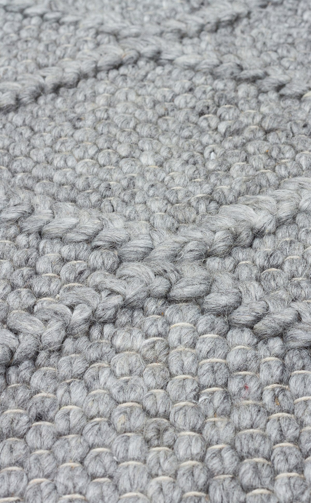 JADE DIAMOND GREY  Naturel Kazak Örgü Desenli El Dokuma Örgü Halı