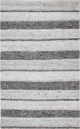 JADE J395 NATUREL GREY XW  Naturel Kazak Örgü Desenli El Dokuma Örgü Halı