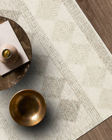 JADE JD 01 NATURAL  Naturel Kazak Örgü Desenli El Dokuma Örgü Halı