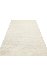 JADE JD 07 L.BEIGE  Naturel Kazak Örgü Desenli El Dokuma Örgü Halı