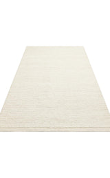 JADE JD 07 WHITE  Naturel Kazak Örgü Desenli El Dokuma Örgü Halı