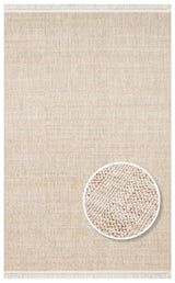 JOY JOY 01 BEIGE  Hav Toz Vermeyen Yumuşak dokulu Modern Makine Halısı