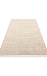 JOY JOY 01 BEIGE  Hav Toz Vermeyen Yumuşak dokulu Modern Makine Halısı