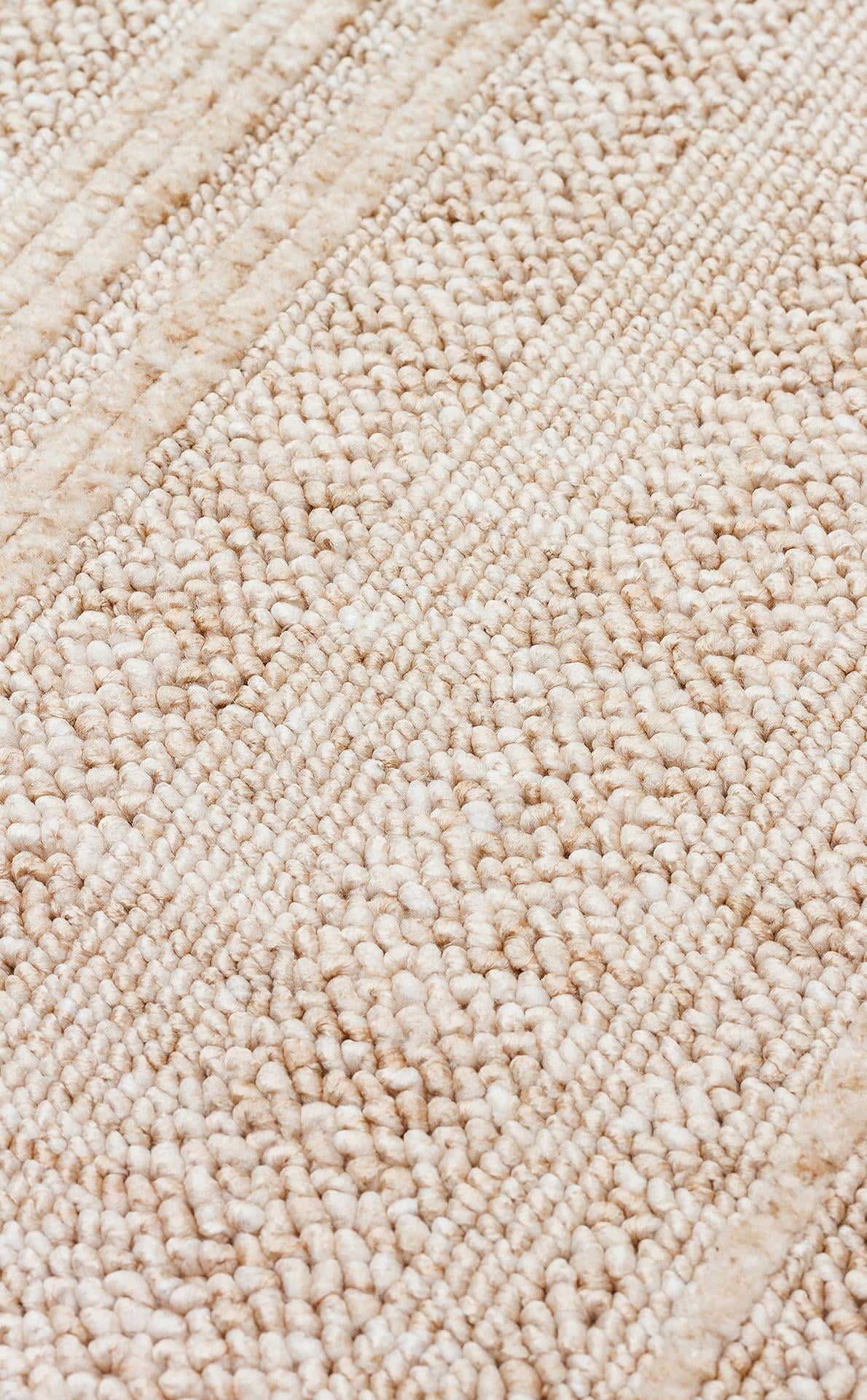 JOY JOY 01 BEIGE  Hav Toz Vermeyen Yumuşak dokulu Modern Makine Halısı