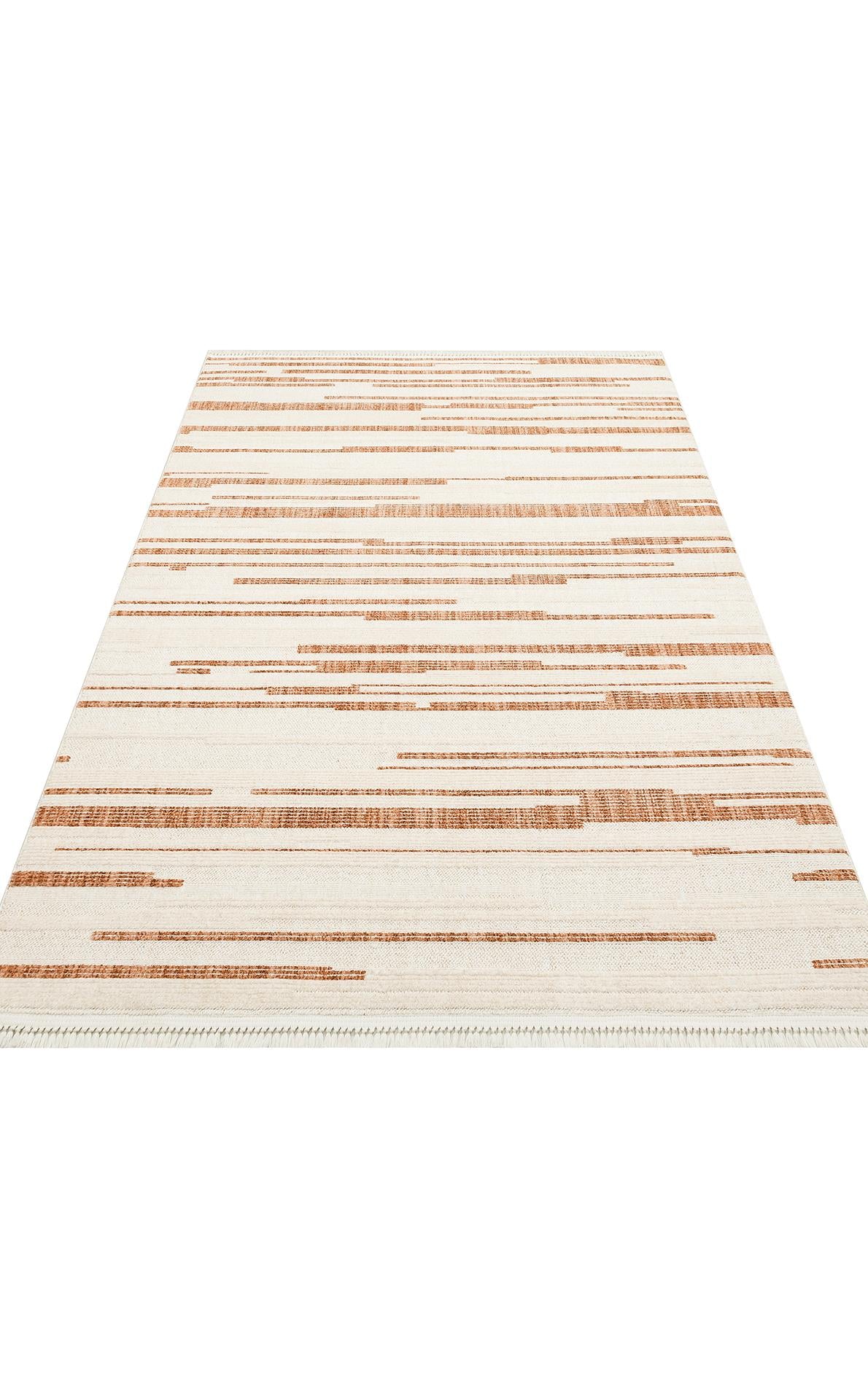 JOY JOY 01 TERRA  Hav Toz Vermeyen Yumuşak dokulu Modern Makine Halısı