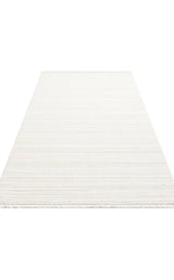 JOY JOY 01 WHITE  Hav Toz Vermeyen Yumuşak dokulu Modern Makine Halısı