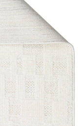 JOY JOY 02 WHITE  Hav Toz Vermeyen Yumuşak dokulu Modern Makine Halısı