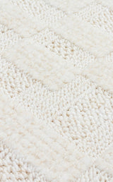 JOY JOY 02 WHITE  Hav Toz Vermeyen Yumuşak dokulu Modern Makine Halısı