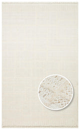 JOY JOY 03 WHITE  Hav Toz Vermeyen Yumuşak dokulu Modern Makine Halısı
