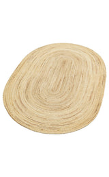 JUNO ECH 01E NATURAL  El Dokuma Naturel Jüt Hasır Halı