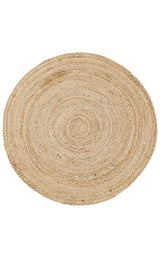 JUNO ECH 01R NATURAL  El Dokuma Naturel Jüt Hasır Halı