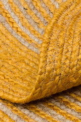 JUNO ECH 14R NATURAL GREY El Dokuma Naturel Jüt Hasır Halı