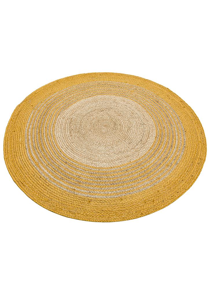 JUNO ECH 14R NATURAL GREY El Dokuma Naturel Jüt Hasır Halı