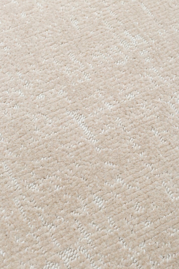 KALAHARI KLH PLAIN BEIGE  Özel Dokuma Tekniği ile Üretilen Modern Sade Desenli Makine Halısı