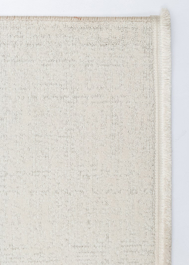 KALAHARI KLH PLAIN CREAM  Özel Dokuma Tekniği ile Üretilen Modern Sade Desenli Makine Halısı
