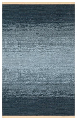 KUTNU KILIM KTN 01 ANTRASIT BLUE Modern Ombre Renk Geçişli Yıkanabilir Çift Taraflı Kilim