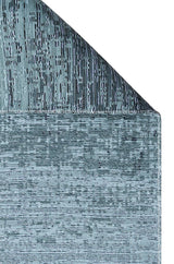 KUTNU KILIM KTN 01 ANTRASIT BLUE Modern Ombre Renk Geçişli Yıkanabilir Çift Taraflı Kilim
