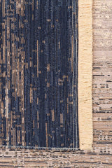 KUTNU KILIM KTN 01 MARINE BEIGE Modern Ombre Renk Geçişli Yıkanabilir Çift Taraflı Kilim