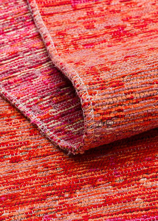 KUTNU KILIM KTN 01 TERRA PINK  Modern Ombre Renk Geçişli Yıkanabilir Çift Taraflı Kilim