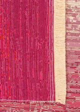 KUTNU KILIM KTN 01 TERRA PINK  Modern Ombre Renk Geçişli Yıkanabilir Çift Taraflı Kilim