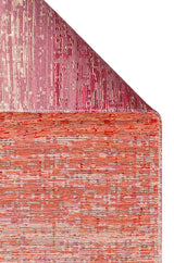 KUTNU KILIM KTN 01 TERRA PINK  Modern Ombre Renk Geçişli Yıkanabilir Çift Taraflı Kilim