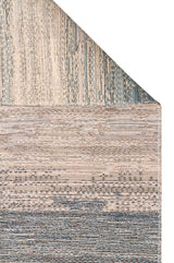 KUTNU KILIM KTN 03 BEIGE BLUE Modern Ombre Renk Geçişli Yıkanabilir Çift Taraflı Kilim