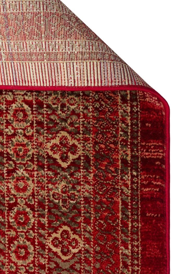 KYBELE KYB 03 RED Sıcak Renk Tonlu Otantik Makine Halısı