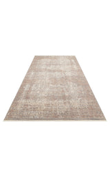 LA PAZ LPZ 02 BEIGE  Yüksek Alçak Dokulu Yüksek Kaliteli Sık Dokuma Modern Salon Halısı